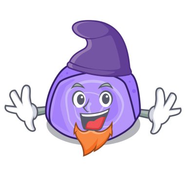 Elf böğürtlenli rulo pasta karakter karikatür