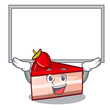 Yönetim Kurulu çilekli pasta karakter karikatür kadar