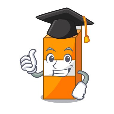 Mezuniyet paket meyve suyu karakter karikatür