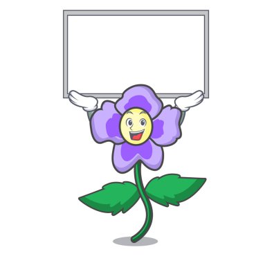 Yönetim Kurulu homo çiçek karakter karikatür vektör çizim kadar