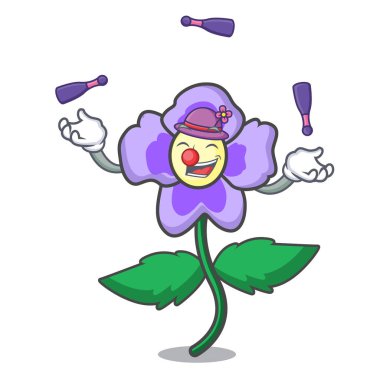 Hokkabazlık homo çiçek maskot çizgi film