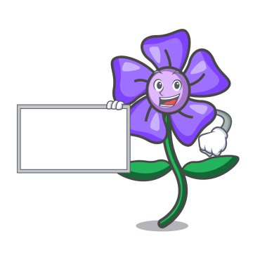 Yönetim Kurulu salyangozu çiçek karakter karikatür vektör çizim ile