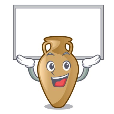 Yönetim Kurulu Amfora karakter karikatür tarzı vektör çizim