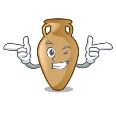 Wink Amfora karakter karikatür tarzı