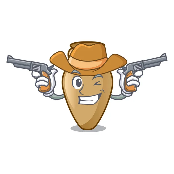 Cowboy Amfora tekenstijl cartoon — Stockvector