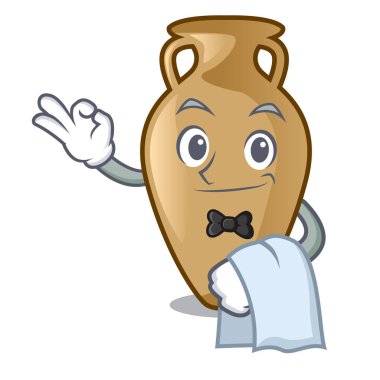 Garson Amfora maskot karikatür tarzı