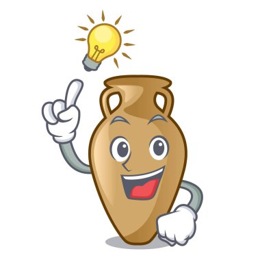 Bir fikir Amfora maskot karikatür tarzı var