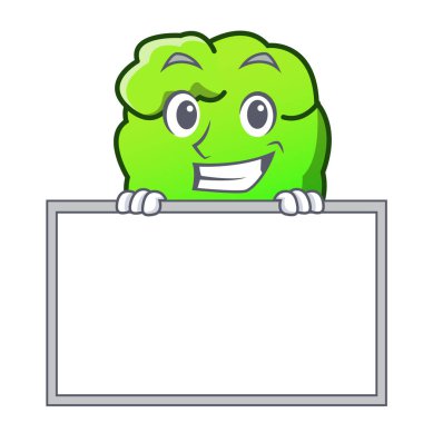 Yönetim Kurulu çalı karakter karikatür tarzı ile sırıtarak