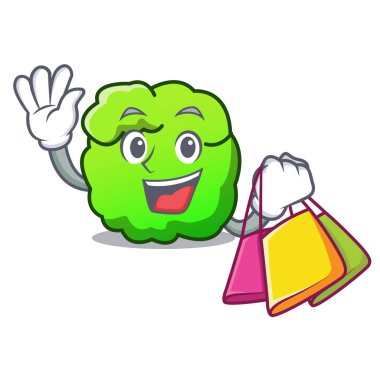 Funda karakter karikatür tarzı alışveriş