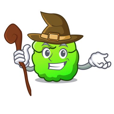 Cadı çalı maskot karikatür tarzı