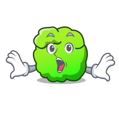 Sürpriz çalı maskot karikatür tarzı