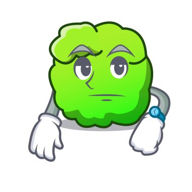 Funda maskot karikatür tarzı bekliyor