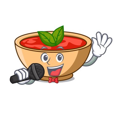 Şarkı domates çorbası karakter karikatür