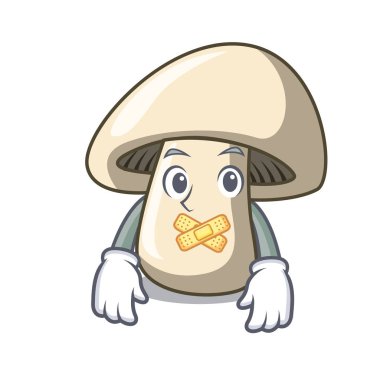 Sessiz champignon mantar maskot çizgi film