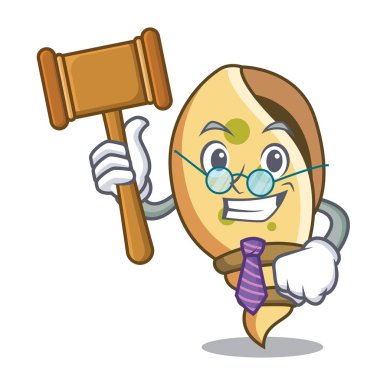 Yargıç deniz kabuğu maskot çizgi film