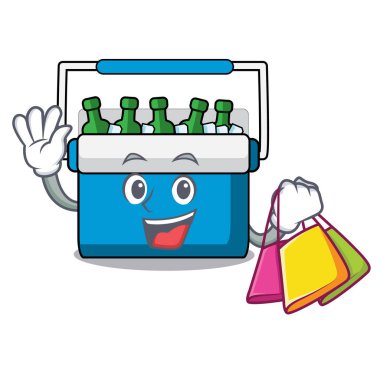 Dondurucu çanta karakter karikatür alışveriş