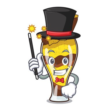 Sihirbaz mangonada meyve maskot çizgi film