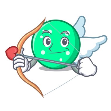 Aşk tanrısı circle karakter karikatür tarzı