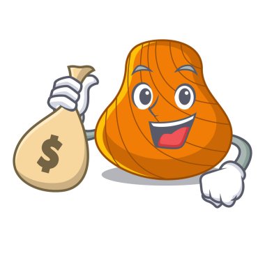 Para çantası sert kabuk karakter karikatür ile