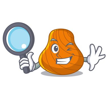 Dedektif sert kabuk karakter karikatür