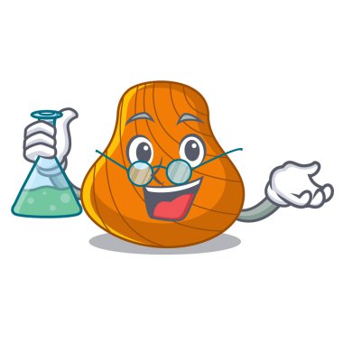 Profesör sert kabuk karakter karikatür