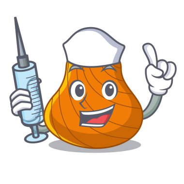 Hemşire sert kabuk karakter karikatür