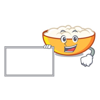 Yönetim Kurulu süzme peynir karakter karikatür vektör çizim ile