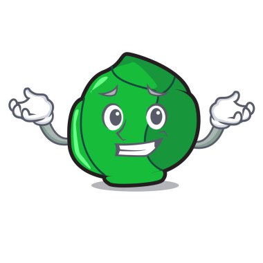 Sırıtan Brüksel karakter karikatür tarzı