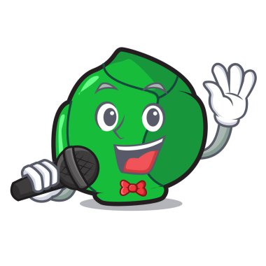 Brüksel maskot karikatür tarzı şarkı