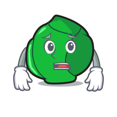 Korkarım Brüksel maskot karikatür tarzı