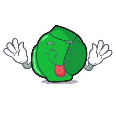 Brüksel maskot karikatür tarzı dil