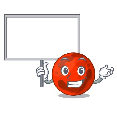 Yönetim Kurulu mars gezegeni karakter karikatür vektör çizim getirmek