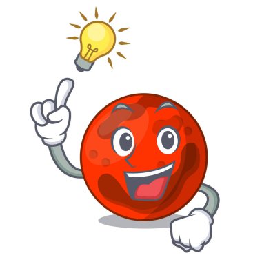 Bir fikir mars gezegeni maskot çizgi film var