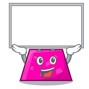 Yönetim Kurulu trapez karakter karikatür tarzı vektör çizim kadar