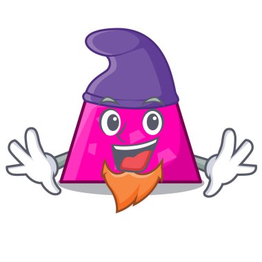 Elf trapez karakter karikatür tarzı