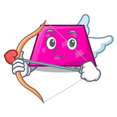 Aşk tanrısı trapez karakter karikatür tarzı