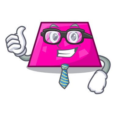 İşadamı trapez karakter karikatür tarzı