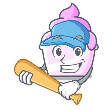 İskambil beyzbol dondurma kağıt Kupası karakter karikatür