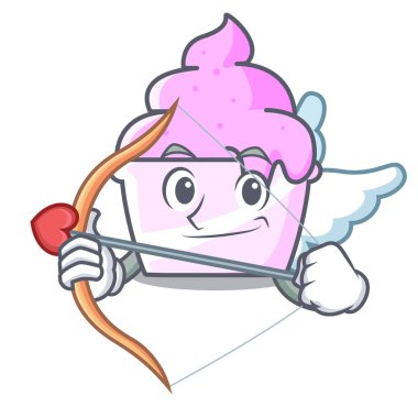 Aşk tanrısı dondurma kağıt Kupası karakter karikatür