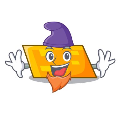 Elf paralelkenar karakter karikatür tarzı vektör çizim