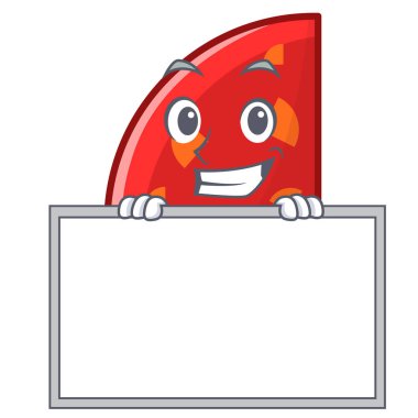 Yönetim Kurulu çeyreği karakter karikatür tarzı vektör çizim ile sırıtarak