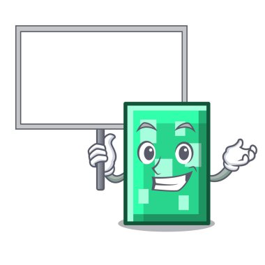 Yönetim Kurulu dikdörtgen karakter karikatür tarzı vektör çizim getirmek