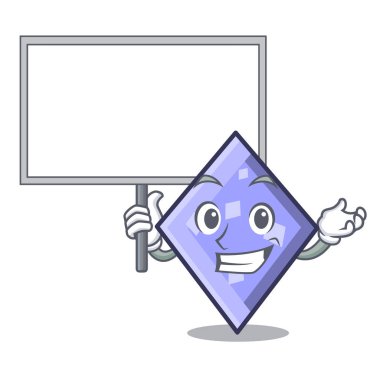 Yönetim Kurulu rhombus karakter karikatür tarzı vektör çizim getirmek