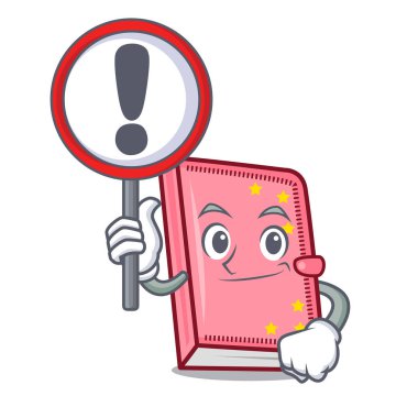 Oturum günlüğü karakter karikatür tarzı vektör çizim ile