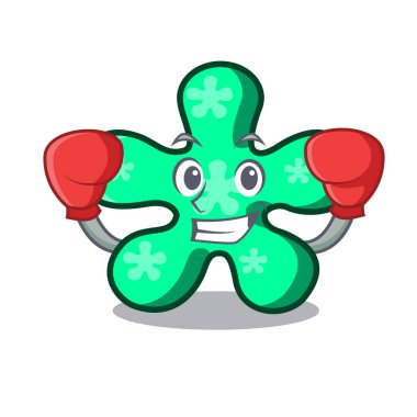 Serbest form karakter karikatür vektör çizim boks