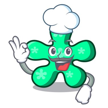 Şef serbest form karakter karikatür vektör çizim