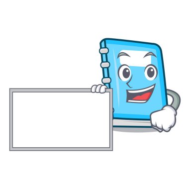 Yönetim Kurulu eğitim karakter karikatür tarzı ile