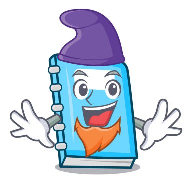 Elf eğitim karakter karikatür tarzı