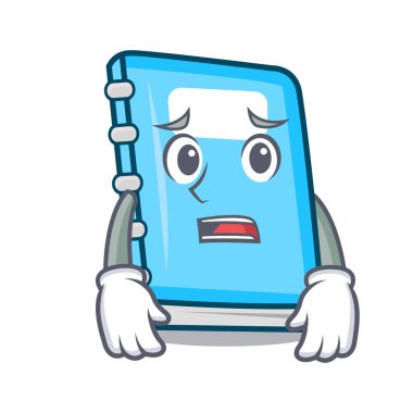 Yazık ki eğitim maskot karikatür tarzı
