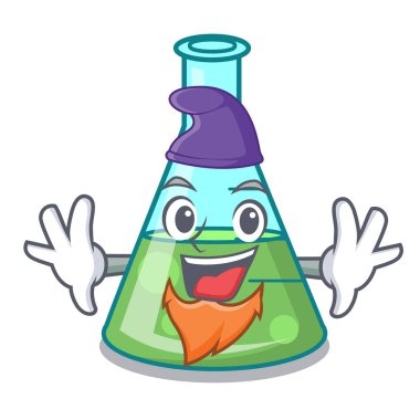 Elf bilim kabı karakter karikatür